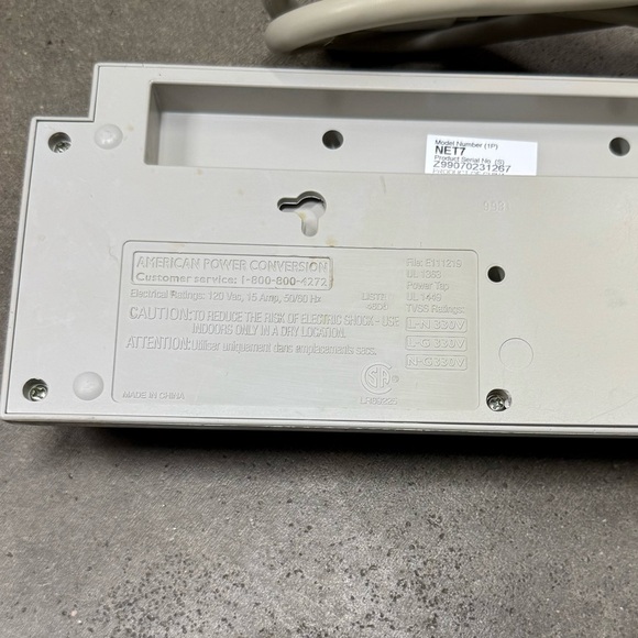 Vintage Surge Protectors APC NET7 RadioShack Prime Power Sentry Power Tap Lot - Picture 3 of 10